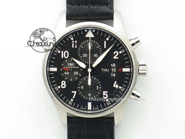 MIROTIME 0317 UrbanStyle Aquatimer Automatic IW329002 V6F 1:1 Best Edition Black Dial On SS Bracelet MIYOTA 7317